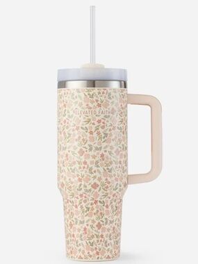 Elevated faith tumbler